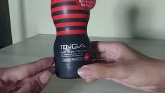 Play Examination tenga air cup severely