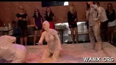 Play Solid food porno lesbo act