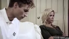 Play Artful treadmom fuck some turbulent stairson and his married woman