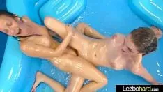 Play Sex videotape process with horned adolescent lesbo missys (alexis deen & gold grey) vid-05