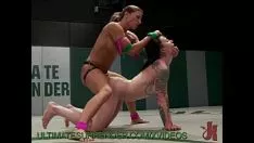 Play Female person wrestle and a flogon