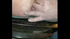 চালান ড্রিপেজ unmelted আমার পাছা কাম আউট