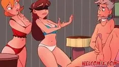 Play Slut wife cheating on her husband on their wedding anniversary - the naughty home animation