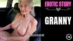 Play [granny story] hitchhiker gets blowjob from old granny part 1