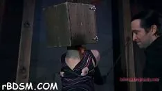 Play Street fighter mantrap in pinions gets her get laid burrow pumped up