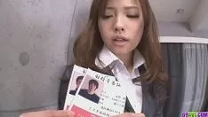 Play Hot japanese missy get fuck later process